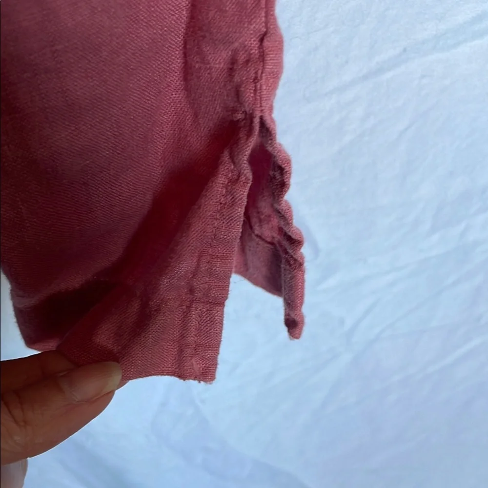 Johnny Was Pink Embroidered Mini Dress - Picture 7 of 8